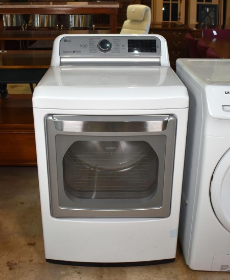 LG Sensor Dry Clothes Dryer Model: DLEX7600WE