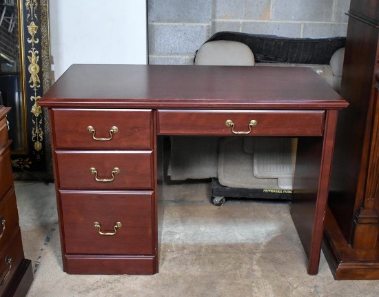Contemporary Four Drawer Writing / Computer Desk