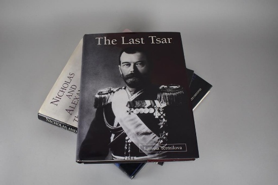 Three Books about Nicholas II Fam: “The Last Tsar”, “Nicholas & Alexandra”, & “Tsar: Lost World of..