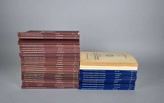 Large Collection of Issues of The SC Magazine & Greenville Co. Historical Society (1984-2002)