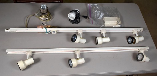 Lot of Track & Clip On Lighting