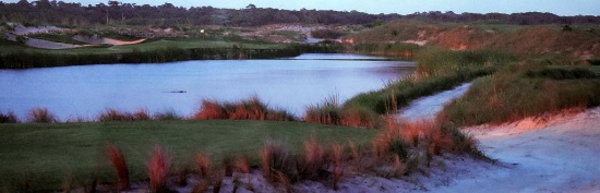 Patrick Drickey (XX-XXI) “Kiawah Island Ocean Course No. 17” Framed Photograph, Signed Below