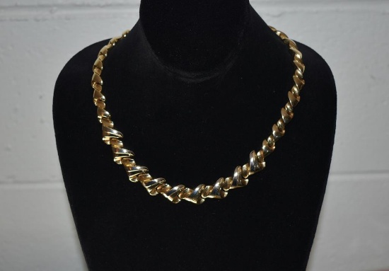 14K Gold 20” Link Necklace