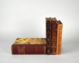 Lot of Four Leather Bound Books