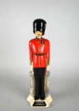 Windsor Supreme Ceramic Canadian Guard Whisky Decanter