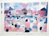 Paul Klee (Swiss/German, 1879-1940) “St. Germain Near Tunis” Framed Modern Art Exhibition Poster