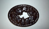 Genevieve Lethu Enameled Cast Iron Trivet, France