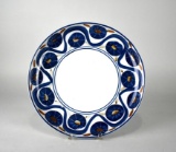 Dansk International Designs 13” Diam. Round Pottery Dish
