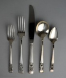 Community “Coronation” Silverplate 45 Piece Flatware Set