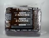 Two Heavy Duty 12' x 16' Tarps, New