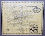 Spartanburg City Map (1882) Print by O.W> Gray & Sons, Phila, PA