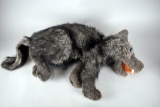 Folktails Plush Gray Wolf Full Body Puppet