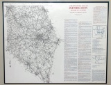 A Bicentennial Map of Spartanburg County SC 1975 Compiled by Lewis P. Jones, Wofford College