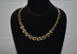 14K Gold 20” Link Necklace