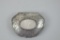 Antique Chased Silver Snuff Box with Engraved Mother of Pearl Inlay Disc