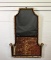 Gilt Metal Pagoda Form Bambooesque Himalaya Mirror