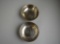 Pair of Sterling Silver Coin Dishes, German, Early 19th C.
