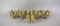 Twelve Weighted Sterling Silver Footed Dessert Cups, Gilt Lined