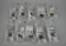 Ten Wallace Silversmiths “Grand Baroque” Sterling Silver Chocolate Spoons