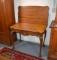 Vintage Chippendale Style Mahogany Game Table, Cabriole Legs, Carved Acanthus Knees, Ball/Claw Feet