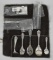 Eight Wallace Silversmiths “Grand Baroque” Sterling Silver Eight Serving Pieces, Storage Cloth