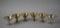 Six Manchester Silver Co. Sterling Silver Footed Cups