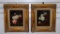Pasek (XX) Pair of Flemish Floral Paintings, Oil on Canvas, Signed