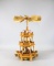 Christmas Pyramid 18” Music Box (Silent Night) & Box of Red 5” Tapers