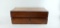 Antique British Ebony Inlaid Walnut Writing Slope with Key and Old Spring Tonic Recipe