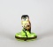 Owl Hand Painted Porcelain Limoges Trinket Box