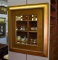 Fine Contemporary Howard Elliott Collection Gilt Wood Rectangular Mirror, Beveled Glass
