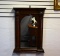 Contemporary American Empire Style Walnut Mirror