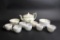 Antique Staffordshire China Sixteen Piece Tea Set, England