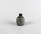 Vintage Repousse Pewter Floral Pattern Shaker Bottle, Circa 1950s