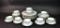 Royal Tettau “Elegance” Blue with Gold Trim 42 Piece China Set, Germany