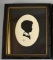 Vintage Framed Silhouette of Boy