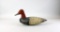 Original Working Canvasback Carved Duck Decoy, Unsigned, Weighted