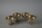 Four Preisner Weighted Sterling Silver Footed Cups