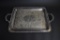 William Rogers Silver Plated Two-Handled Serving Tray