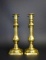 Pair of Antique 15.5” Brass Candle Sticks