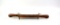 Vintage Carving Set with Brass Fittings, Carved Scabbard Case, India