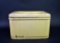 Vintage Metal Tin Yellow Bread Box