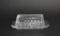 Fostoria American Clear Glass Butter Dish