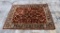 Deeba Wool Rug Collection Hand-Tufted Red / Cocoa 8' x 10' Rug, India