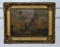Continental School (XIX-XX) Path Lined with Trees, Oil on Board, Unsigned