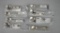 Set of 8 Wallace Silversmiths Grand Baroque Sterling Silver Cream Soup Spoons