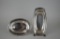 Two Sterling Silver Bowls: Durgin-Gorham 9.5” Oval and International #872 11” Oval-Rectangular
