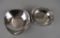 Two Mid-Century Modern Sterling Silver Bowls: Gorham #957 6” Elliptical and MMR Taxco Perlita 5.5”
