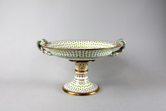 Antique China Compote / Center Piece (Lots 252-254 Match)