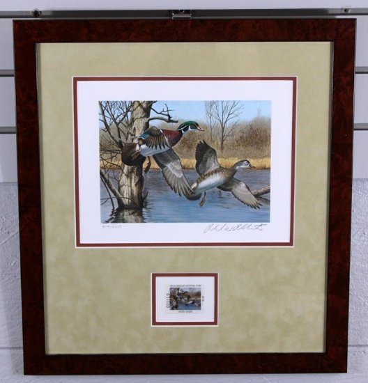 1983 New Hampshire Duck Stamp Ltd. Ed. Print by Richard Plasschaert (3119/5507)